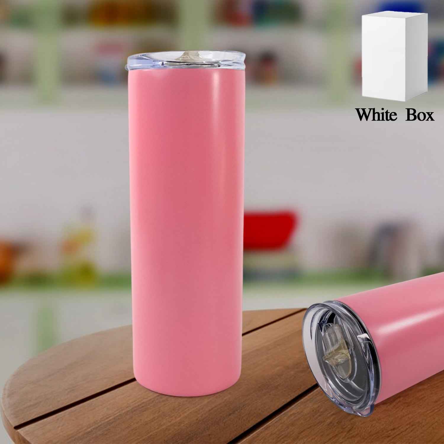 Stainless Steel Travel Mug – 600ml Lightweight & Durable