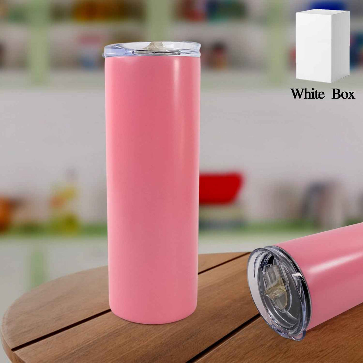 Stainless Steel Travel Mug – 600ml Lightweight & Durable