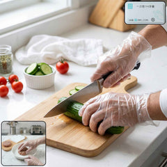Disposable Plastic Gloves Ð Hygienic & Convenient for Food & Cleaning