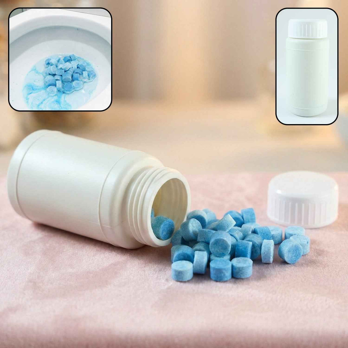 Automatic Toilet Tank Cleaning Tablets – Deep Flush & Long-Lasting