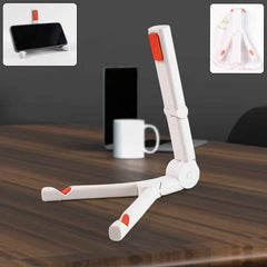 Foldable Mobile Phone Stand – Adjustable Lightweight & Portable