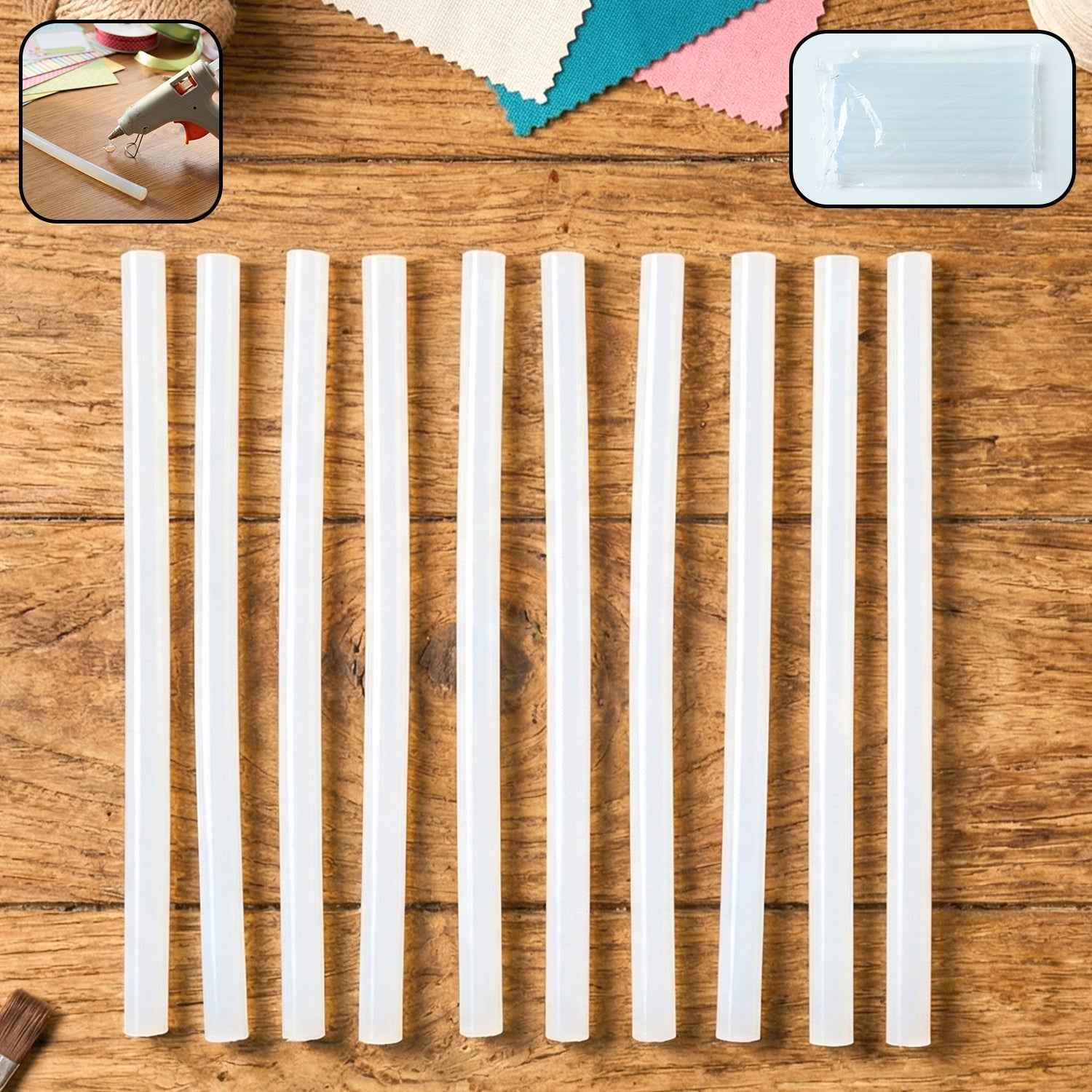 Hot Glue Sticks 20 cm – Strong Adhesive for Craft & DIY
