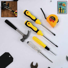 6-in-1 Hand Tool Kit – Durable Screwdrivers with Compact Case