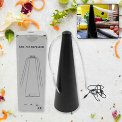 Fly Repellent Fan – Tabletop, Battery & USB for Home & Outdoor | Indo Glow