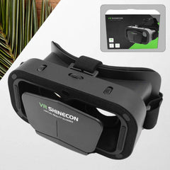 3D VR Box Headset – Adjustable Lenses for Comfortable VR Experience