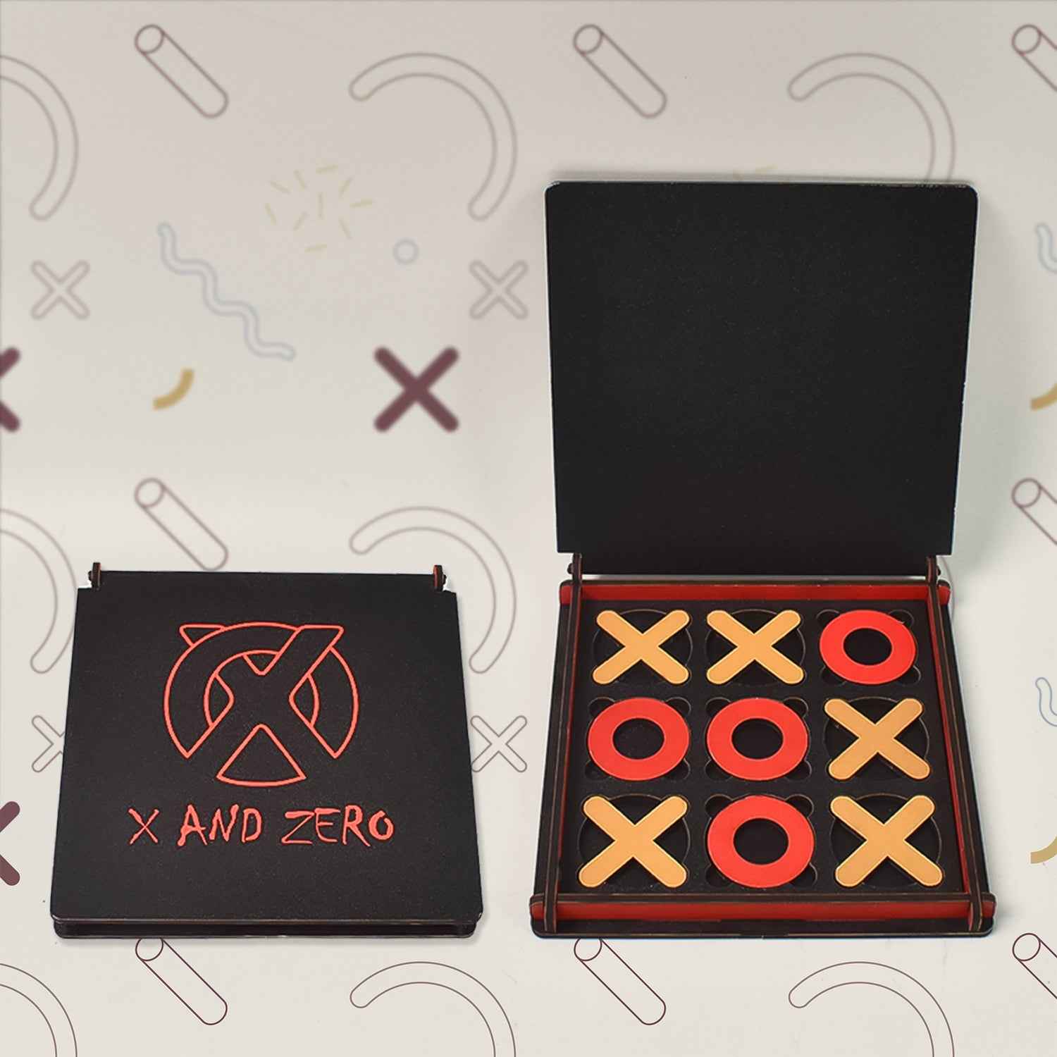Tic Tac Toe Wooden Game – Brain-Boosting Fun for All Ages | Boardoria