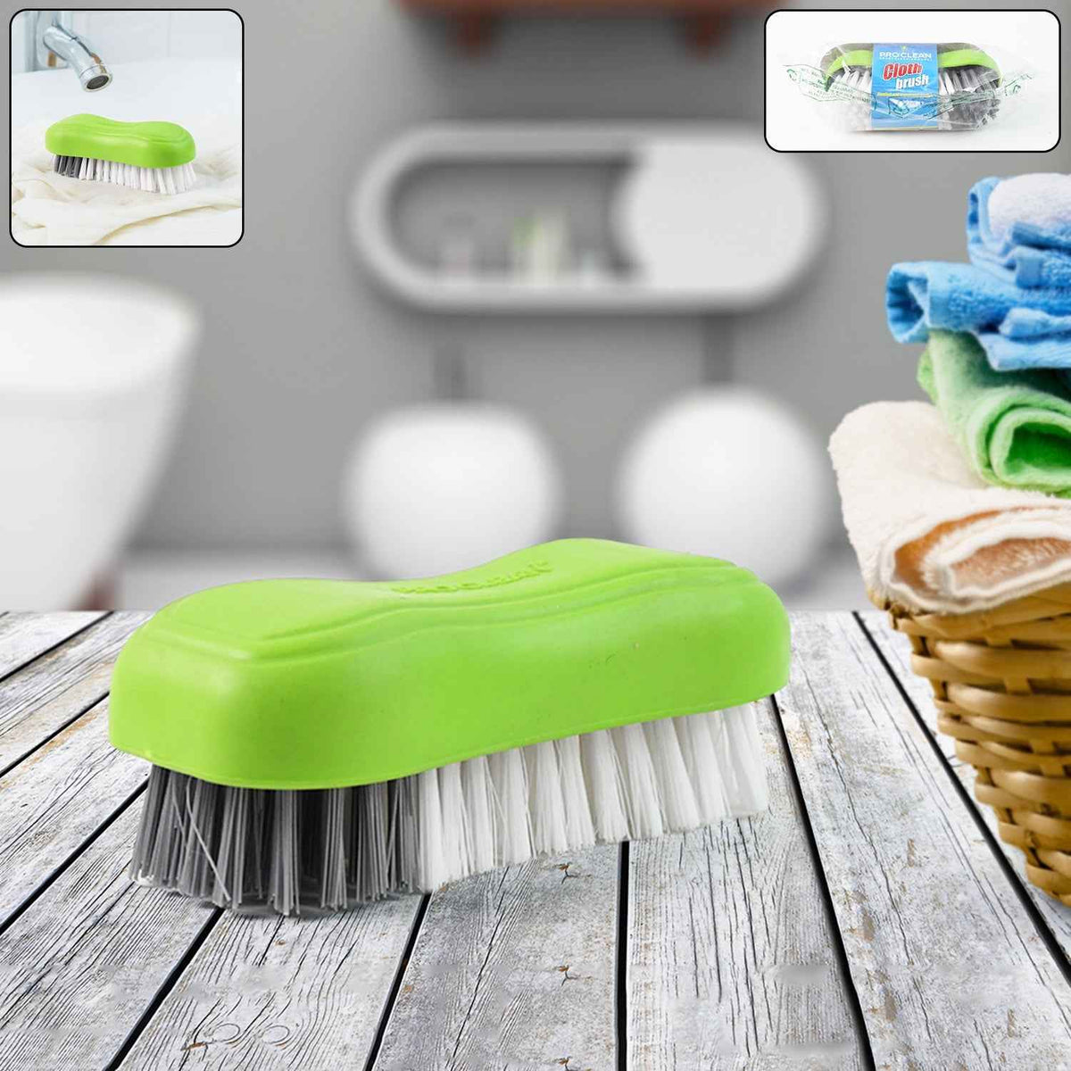 Cloth Washing Brush – Durable Multi-Purpose Laundry Scrubbing Tool
