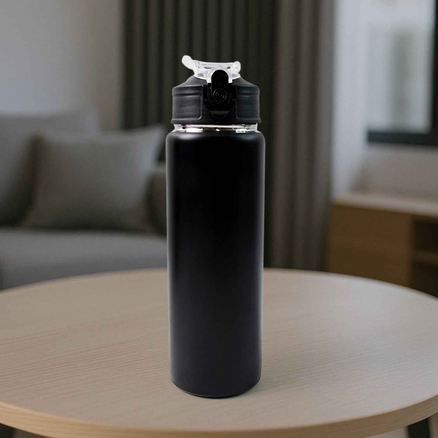 Stainless Steel Sports Water Bottle – Leak-Proof 500ML Hydration