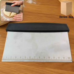 Stainless Steel Dough Scraper – Precision Baking Tool