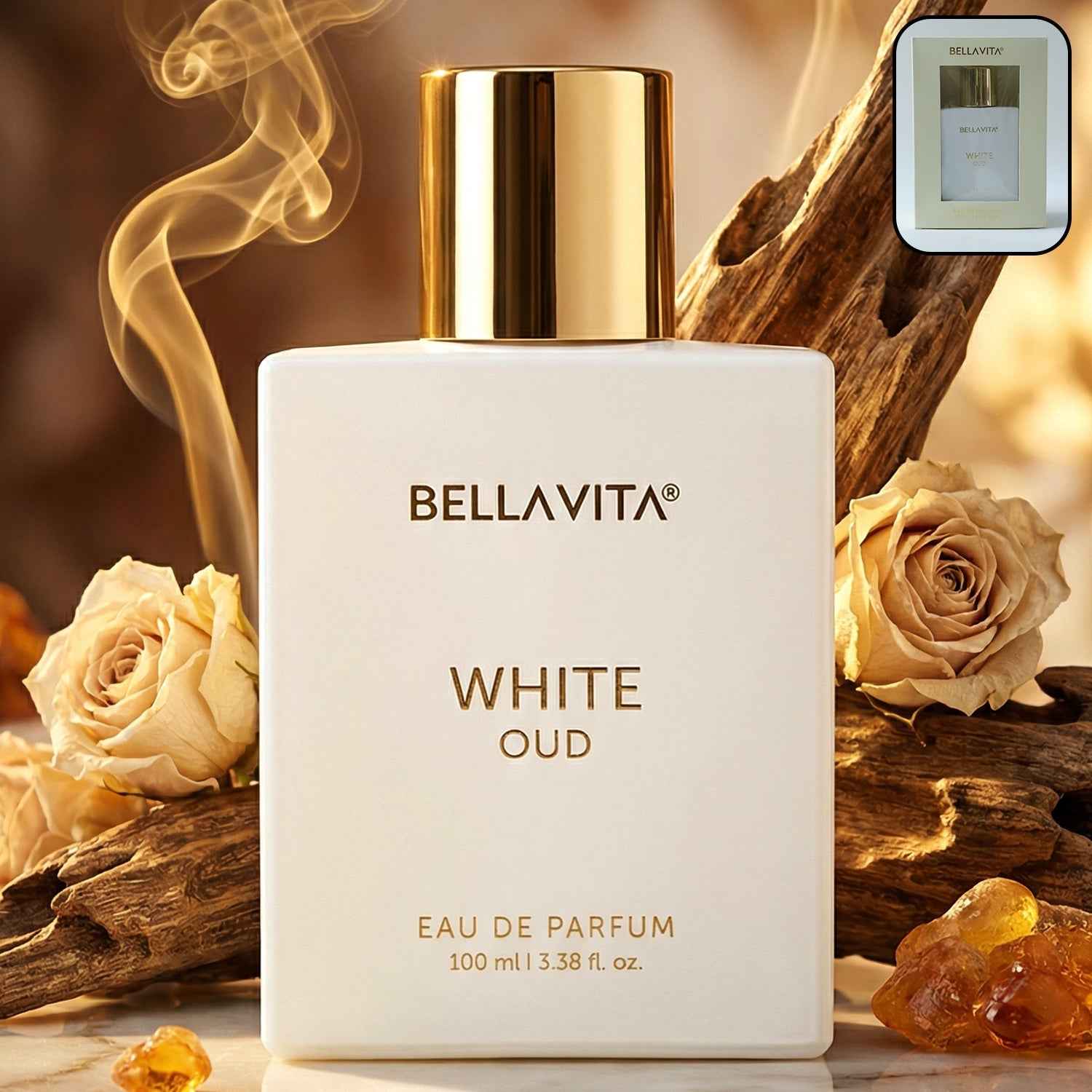 Bellavita White Oud Perfume – Long Lasting Unisex Fragrance