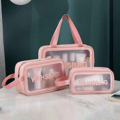 Cosmetic Pouch Set – Waterproof Travel Makeup Bags (Set of 3) | BeautyBare