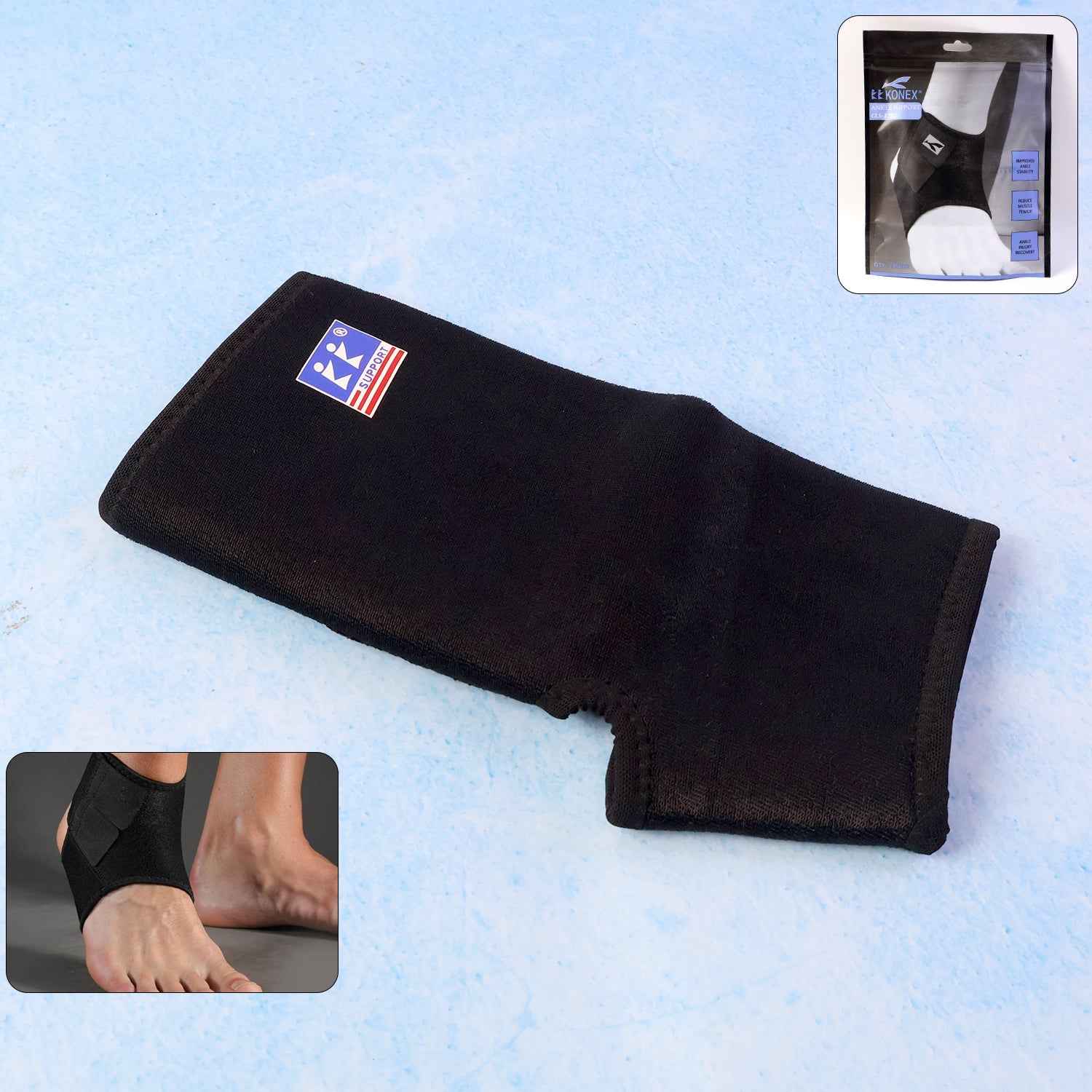 Knee Support Brace – Adjustable Open-Patella for Pain Relief