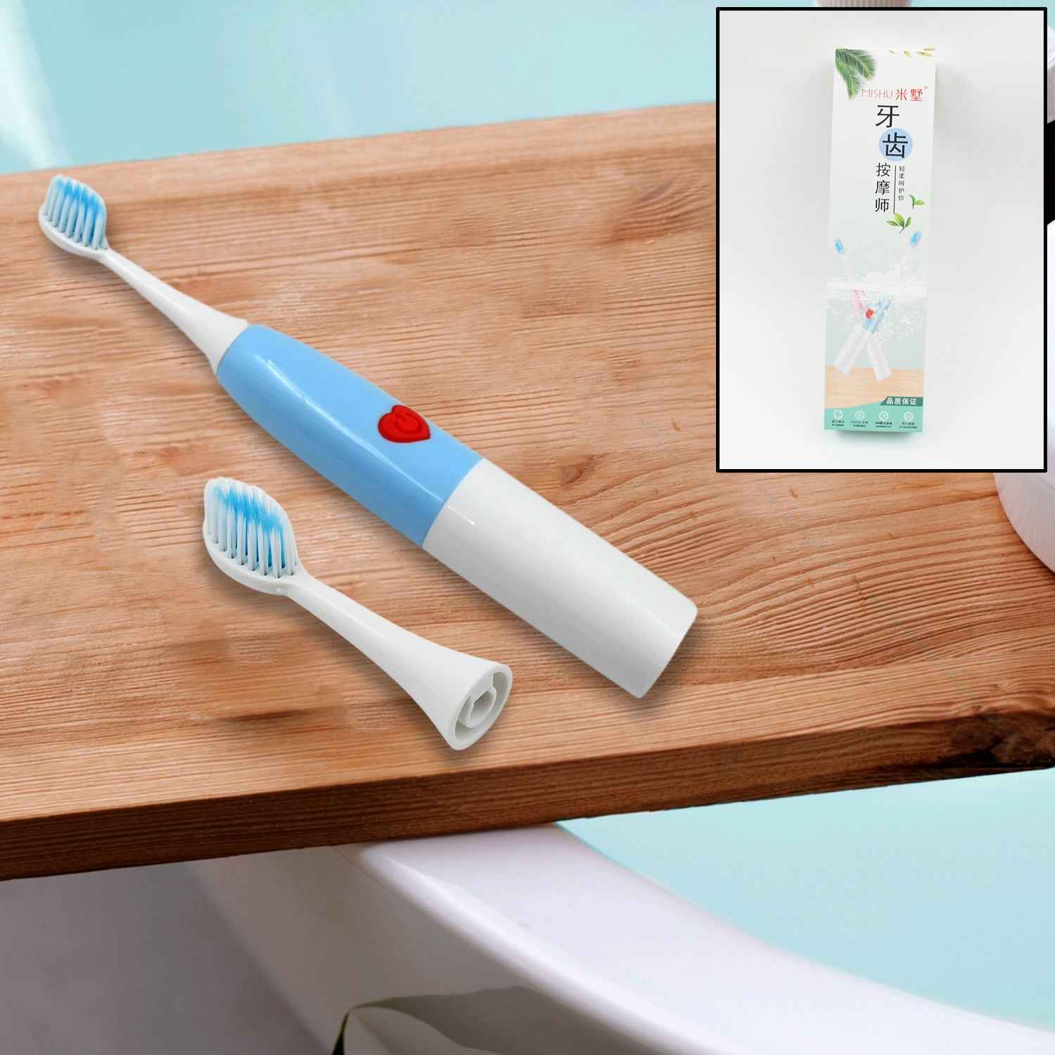 Battery-Operated Electric Toothbrush – Portable Dental Care | BrushedUp