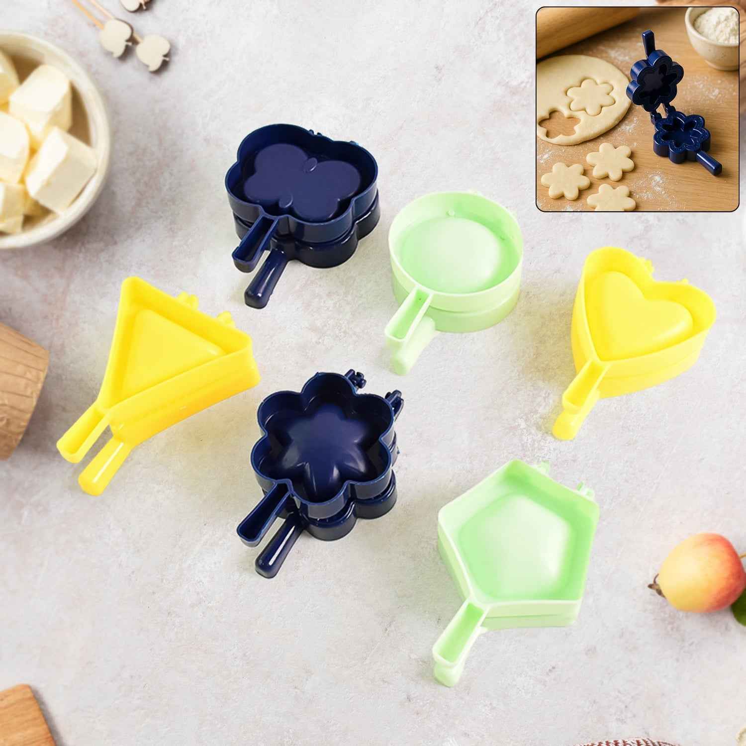 Plastic Snack Mould – Assorted Shapes for Creative Baking