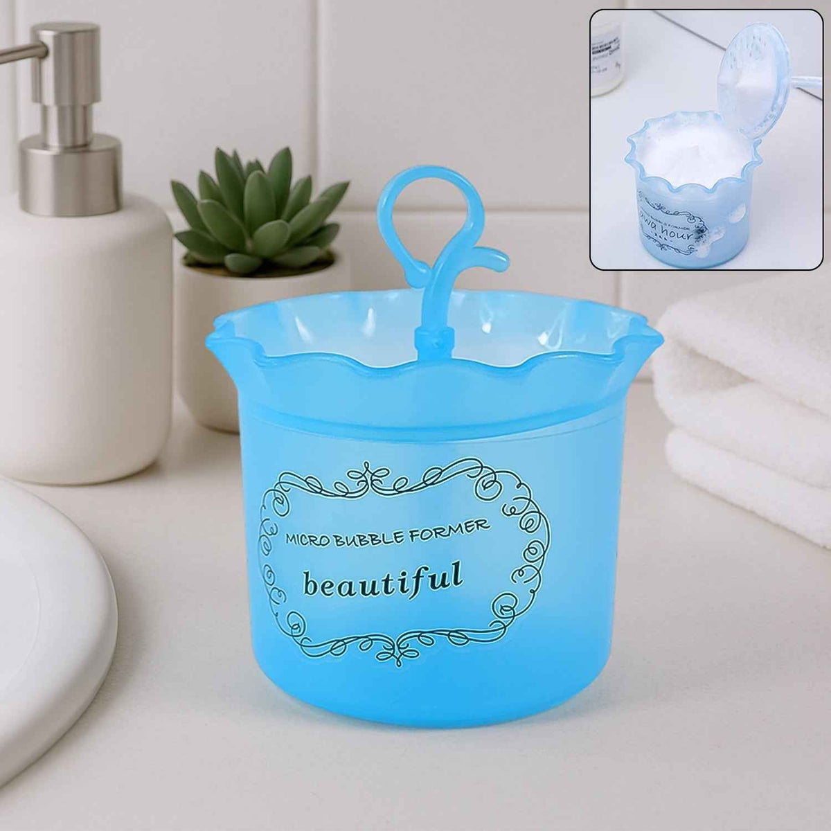 Micro Bubble Foaming Cleanser Cup – Gentle & Deep Facial Cleansing
