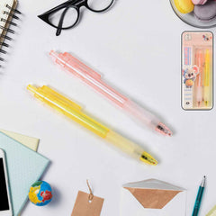 Smooth Writing Ball Pen – Black Ink, Fine Tip (2 Pc) | CustoPen