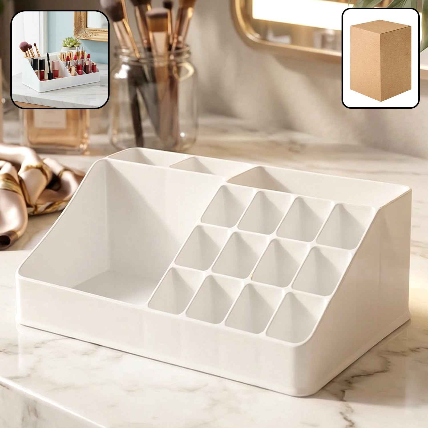 Multipurpose Makeup Organizer – Neat, Spacious & Durable