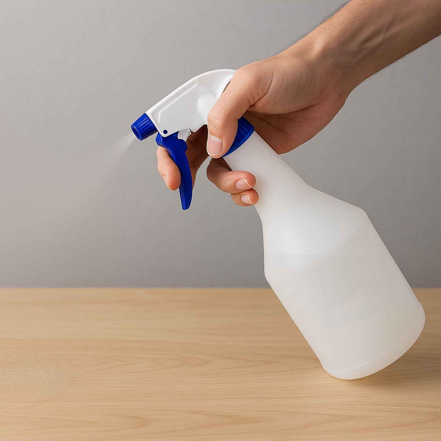 Plastic Trigger Spray Bottle 1L – Adjustable Mist & Stream Spray