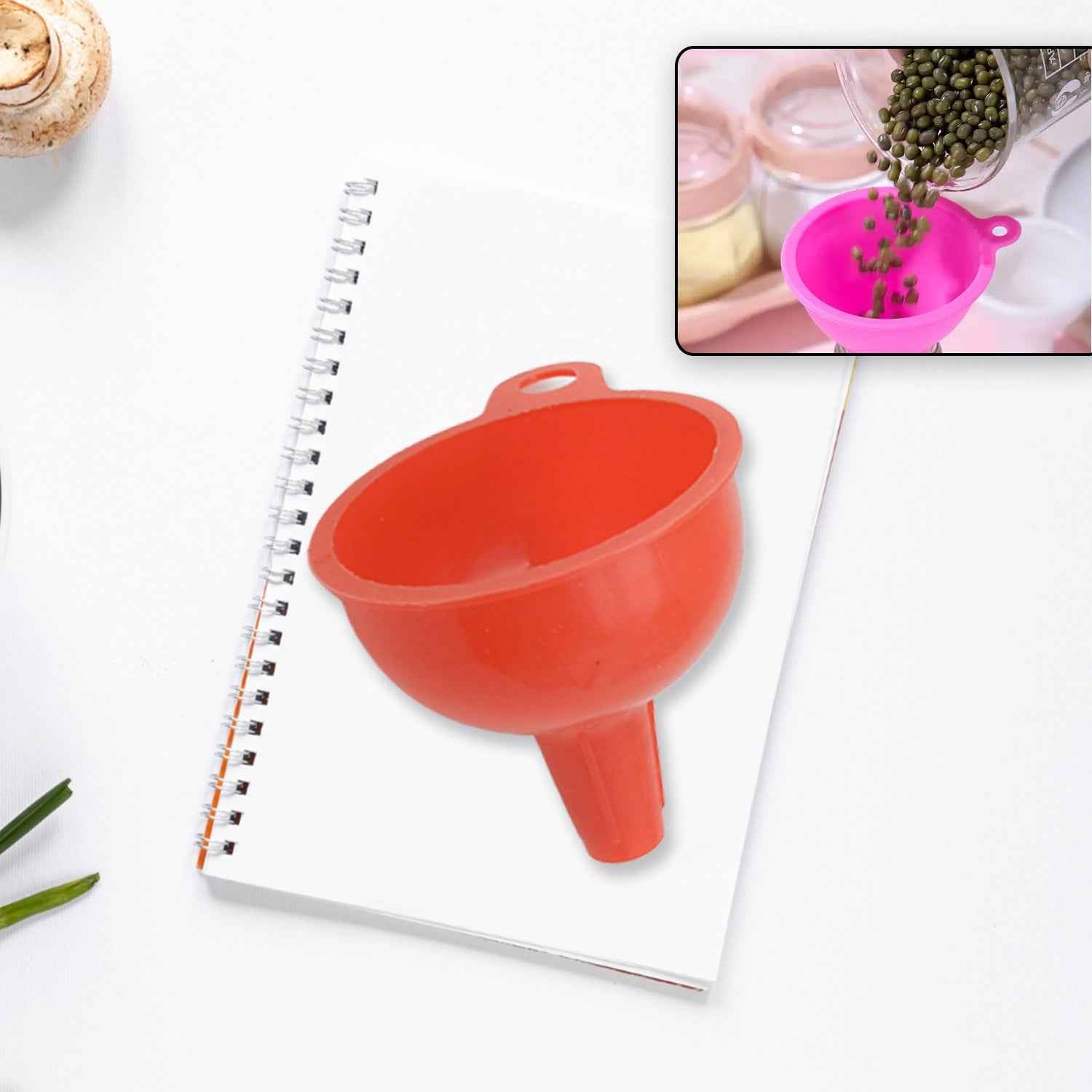 Silicone Funnel – Food-Grade, Easy Pouring for Kitchen | Tidy Table