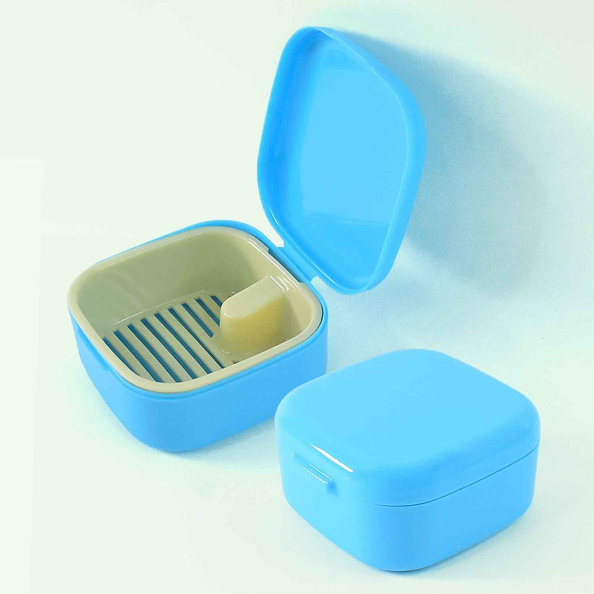 Multi-Purpose Storage Box with Lid & Drain Tray – Compact Organizer