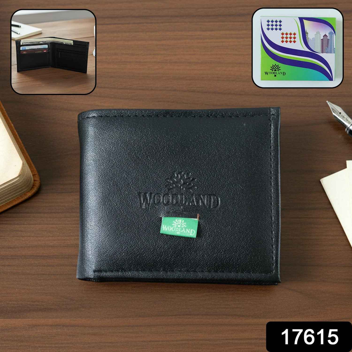 Classic Bi-Fold Wallet for Men – Slim with Multiple Card Slots