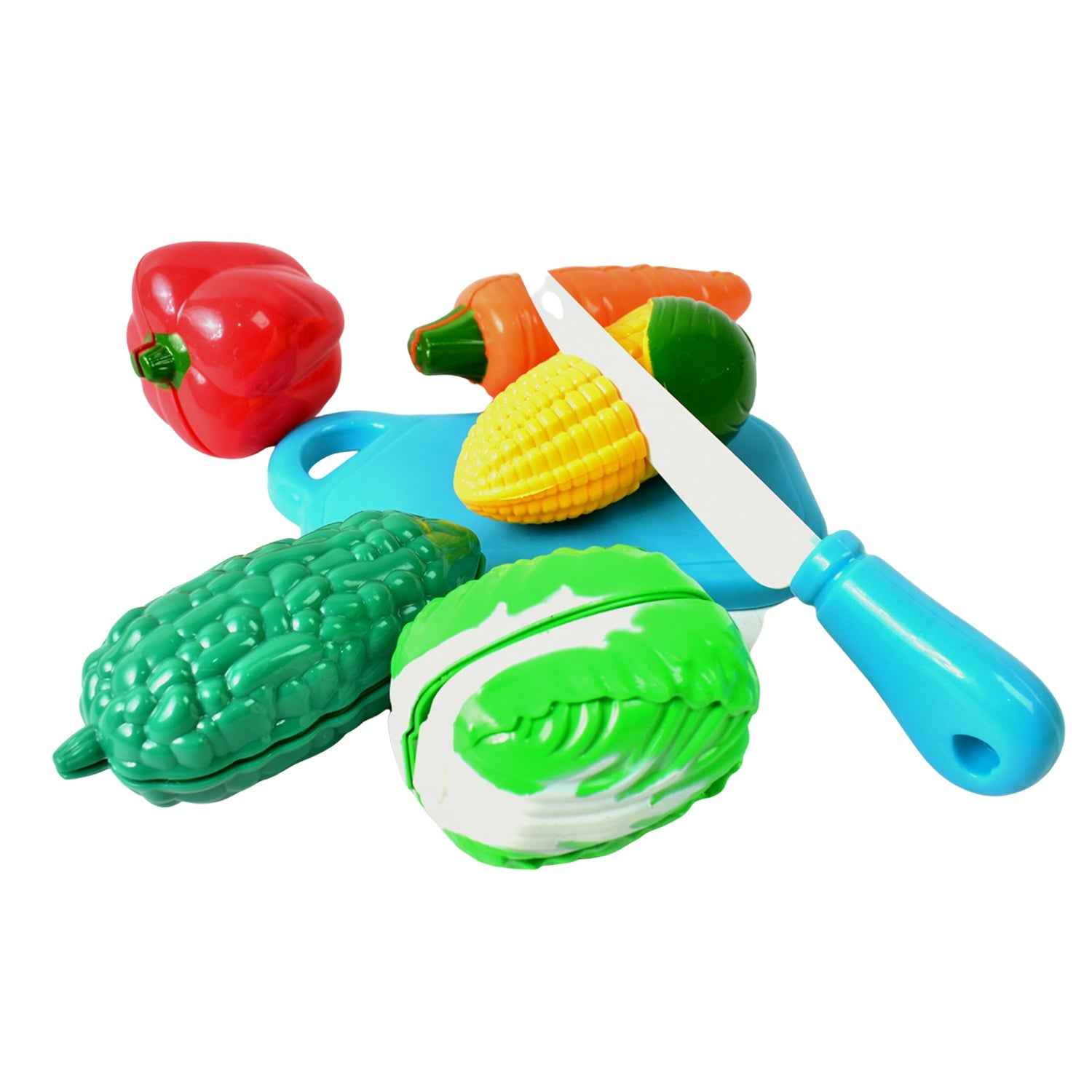 Slice & Play Toy Set – Realistic Fruits & Veggies | Aditi