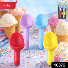 Plastic Ice Cream Scoop – 4 Pc Multipurpose Kitchen Set