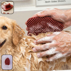 Pet Bath Brush – Soft Bristles for Gentle Grooming and Massage