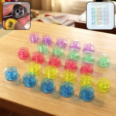 Sewing Machine Bobbin Set – 25 Piece Doris Roller Collection