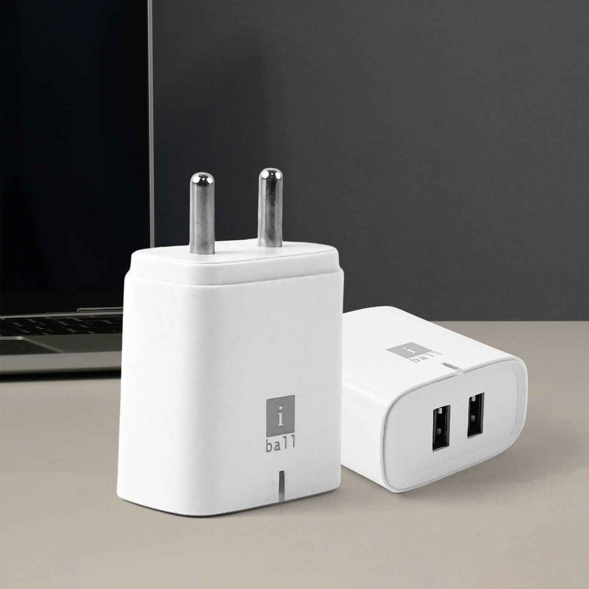 Dual USB Wall Charger 5V/3.1A – Fast & Compact Power Adapter