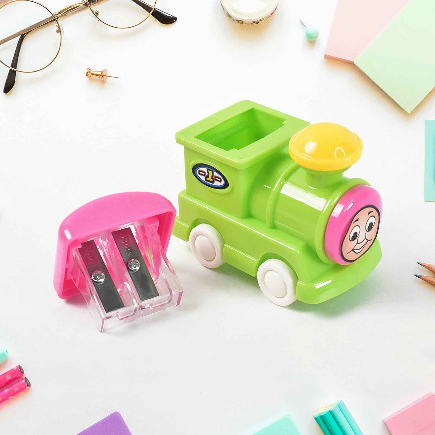 Thomas the Tank Engine Pencil Sharpener – Double Hole Design