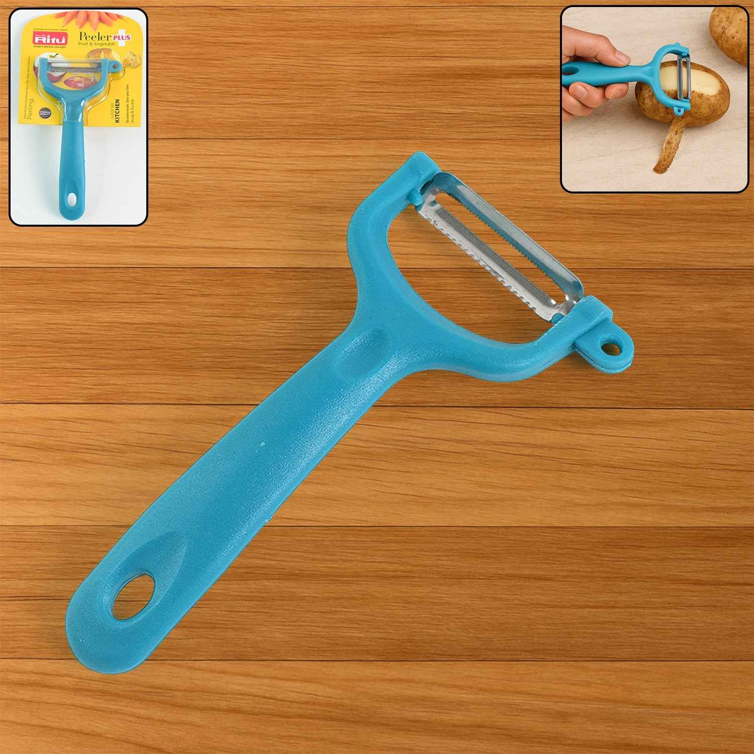 Vegetable Peeler – Serrated Stainless Steel Blade for Kitchen