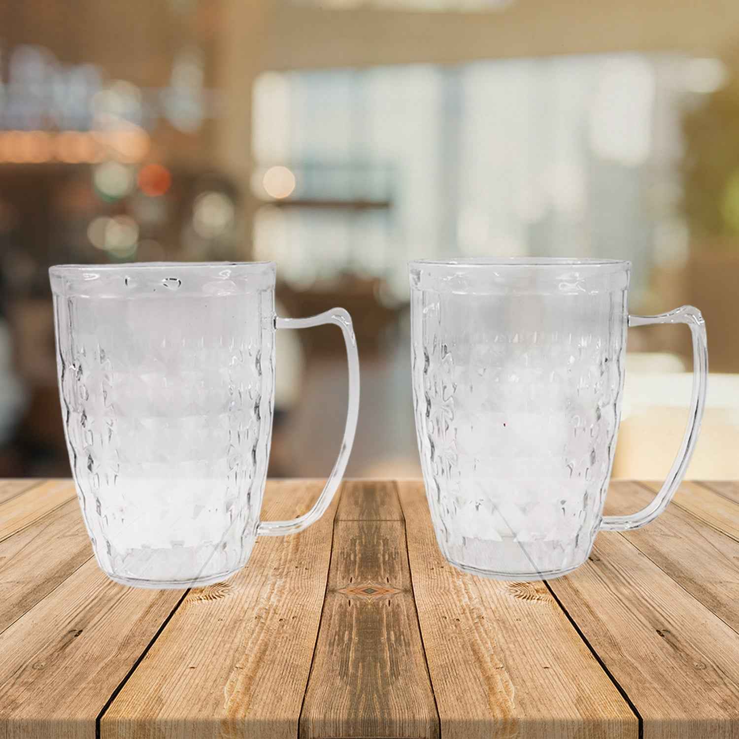 Mocktail Mug Set – Durable 400ml Break-Resistant Polycarbonate