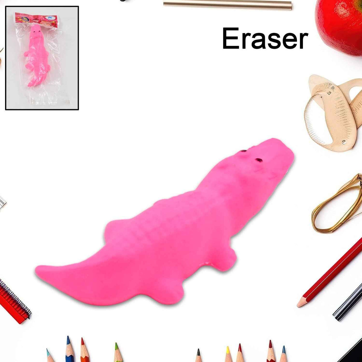 Animal Eraser for Kids – Cute & Educational Stationery | Writezo