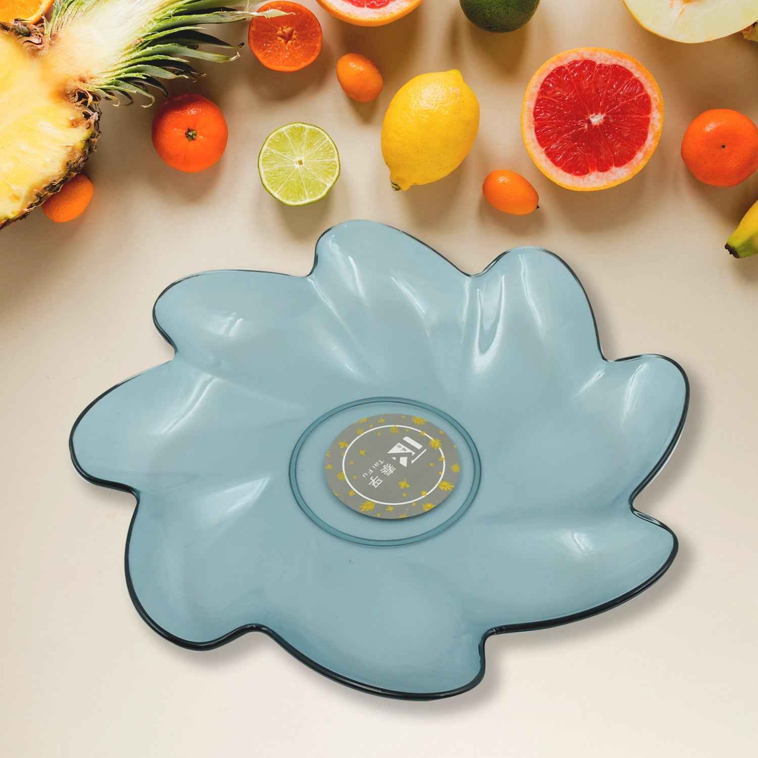 Kids Plastic Plate – Flower Design, BPA-Free | Serve Stellar