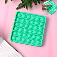 Stress Relief Silicone Pop It Fidget Toy Ð Durable & Portable