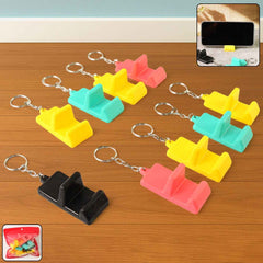 Mobile Stand Keychain – Compact 2-in-1 Phone Holder