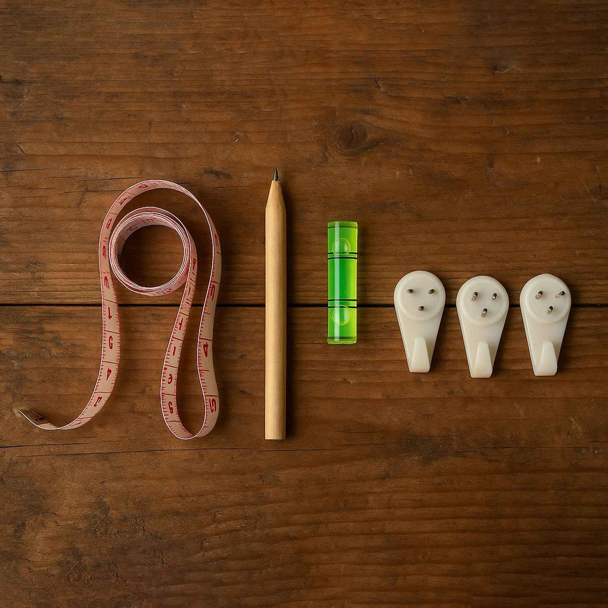 Wall Hanging Tool Kit – 6-in-1 Measurement & Level Set