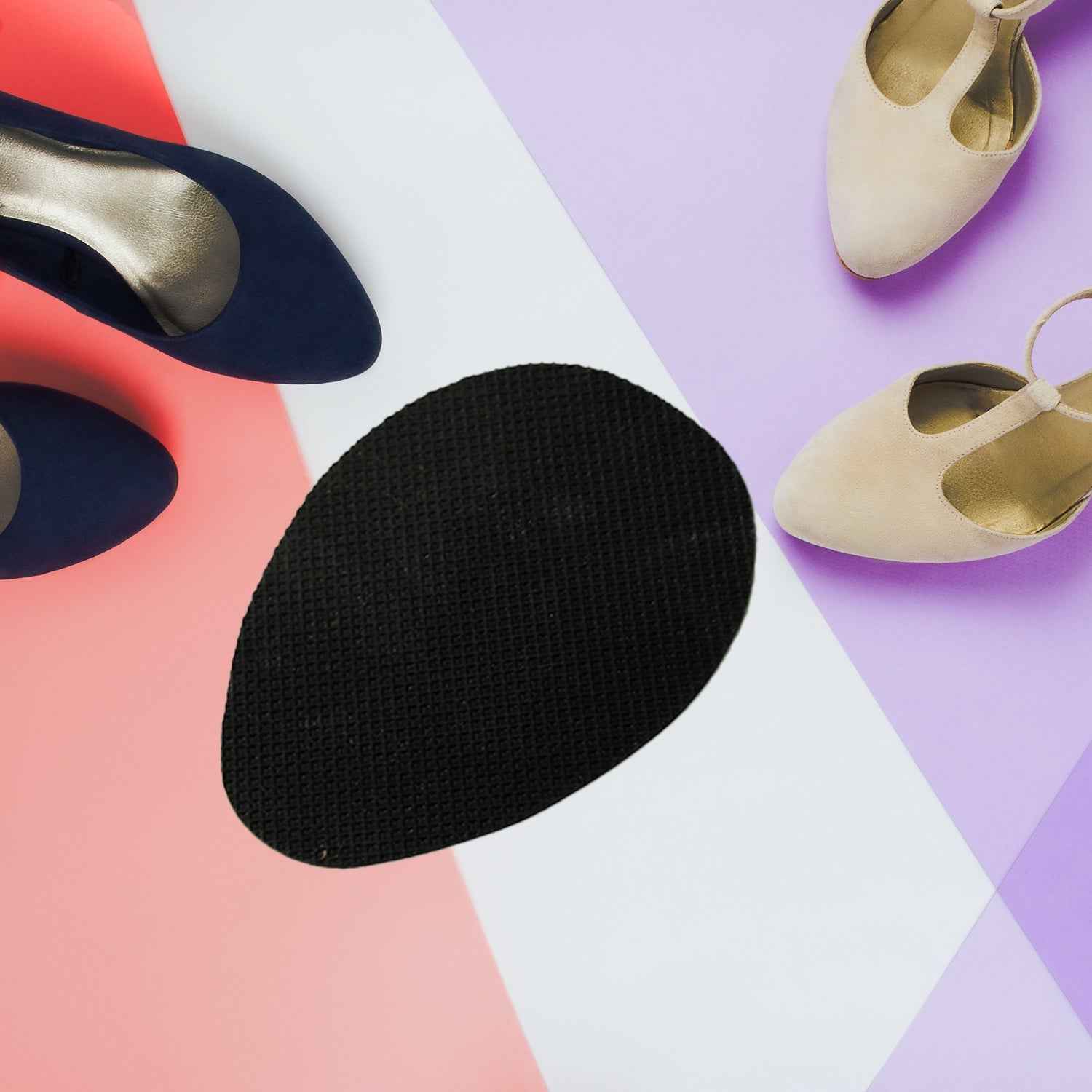 Non-Slip Shoe Pads – Rubber Sole Protectors for Heels | Velvet Wellness