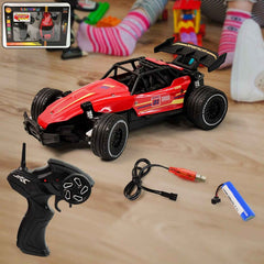 Remote Control Racing Car – High-Speed Red Off-Road Toy