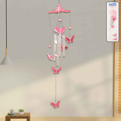 Butterfly Bell Wind Chimes – Vibrant Garden & Outdoor Decor