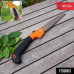 Folding Garden Hand Saw – Heavy Duty with Ergonomic Grip 40 cm
