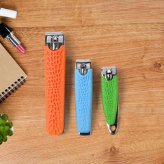 3-in-1 nail clipper set with compact design and stainless steel blades