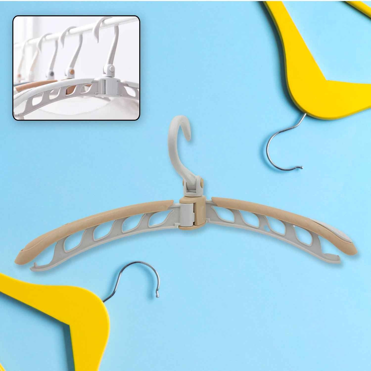 Portable Folding Hanger – 360° Rotating, Travel-Friendly | Organivo