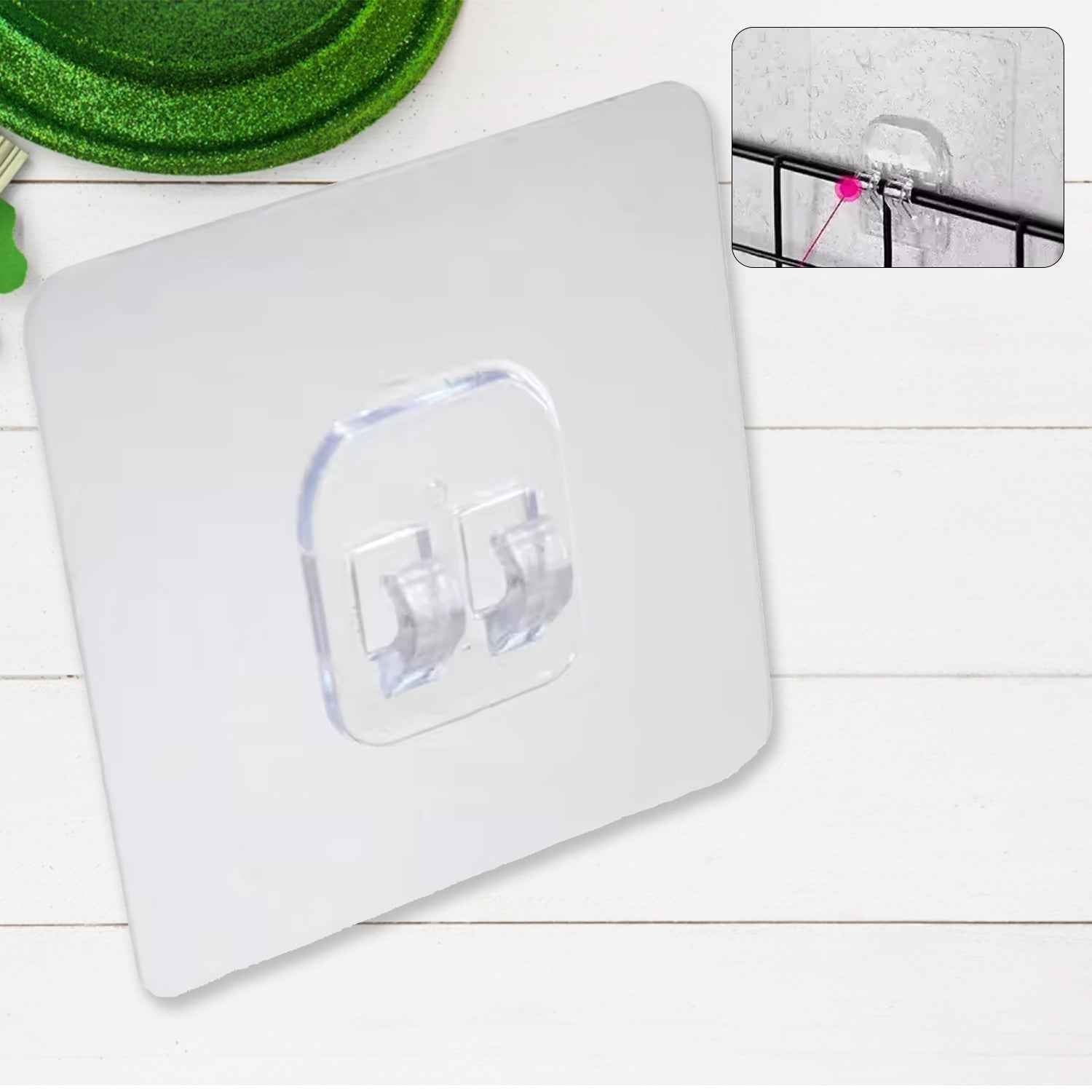 Self-Adhesive Wall Hook – Strong & Waterproof | GlimmerHome