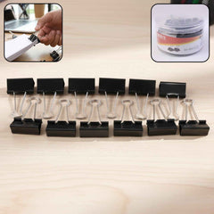 51 mm Large Binder Clips – Strong Secure Paper Holders (12 Pc Set)