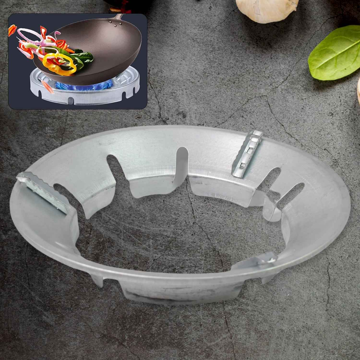 Gas Stove Burner Stand – Fireproof, Energy-Saving Pot Support | Fixorix