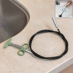 Spring Drain Cleaning Tool – Flexible 157 cm with Ergonomic Grip