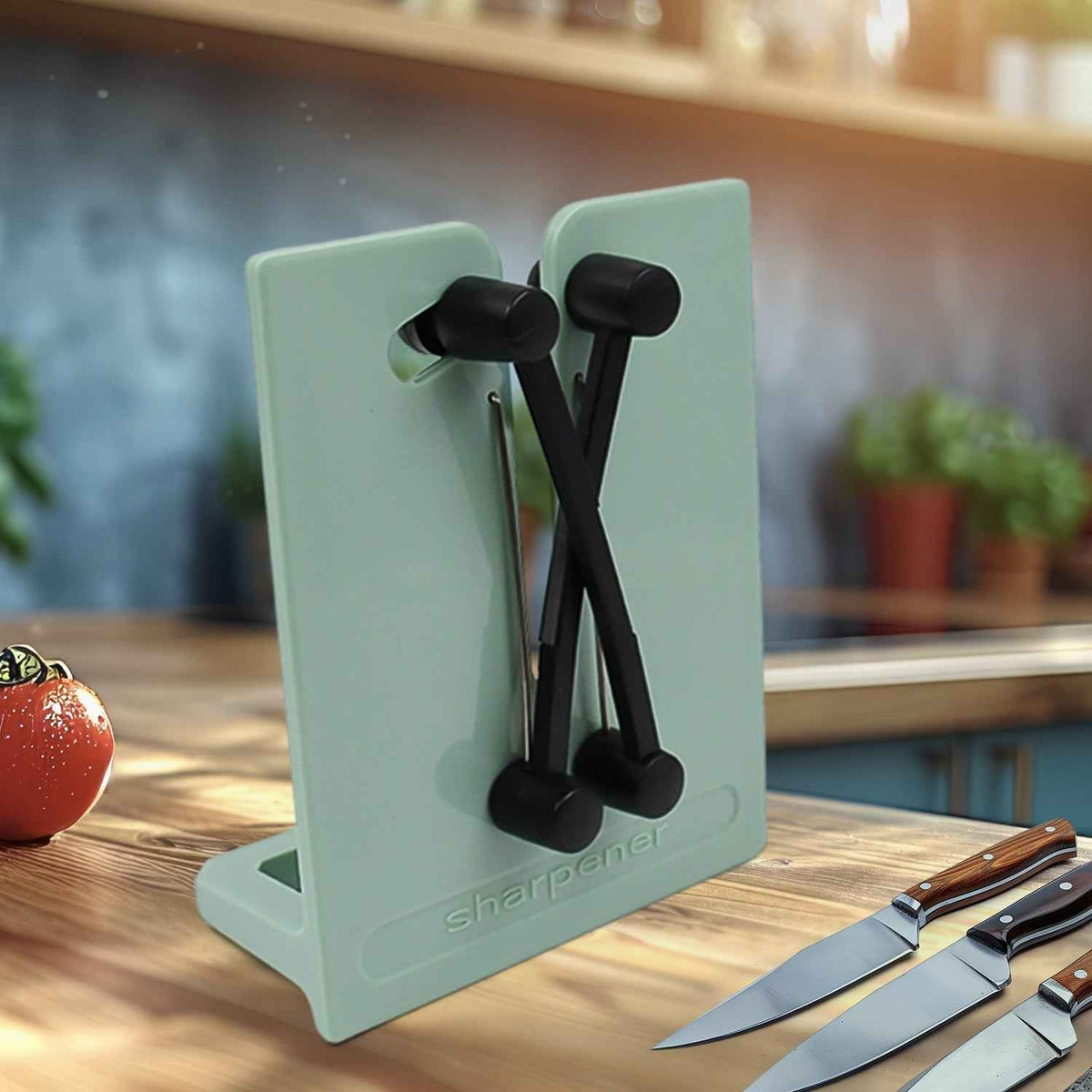 Kitchen Knife Sharpener – Professional & Easy to Use | CookAura
