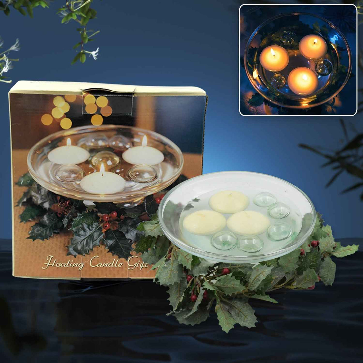 Floating Candle Holder – Romantic Table Decor | Styleva
